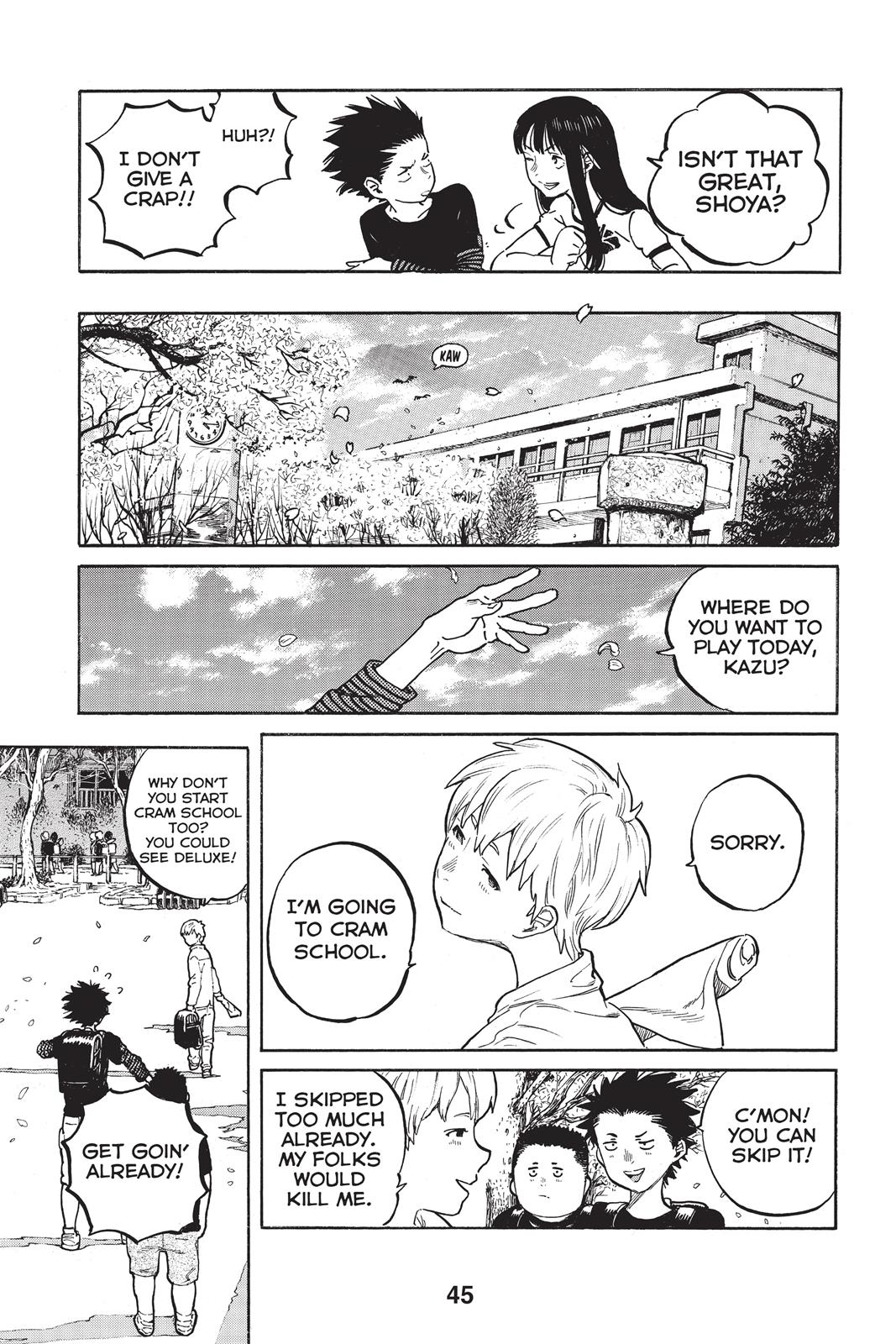 Read A Silent Voice EN Manga Online