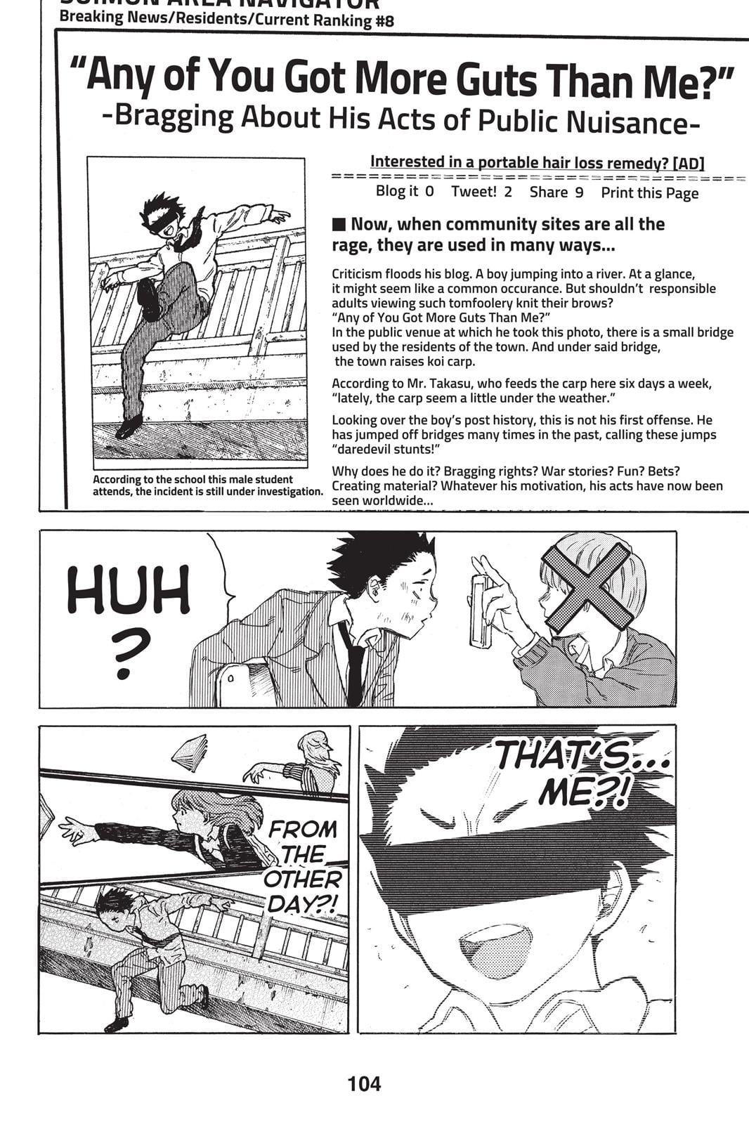 Read A Silent Voice EN Manga Online