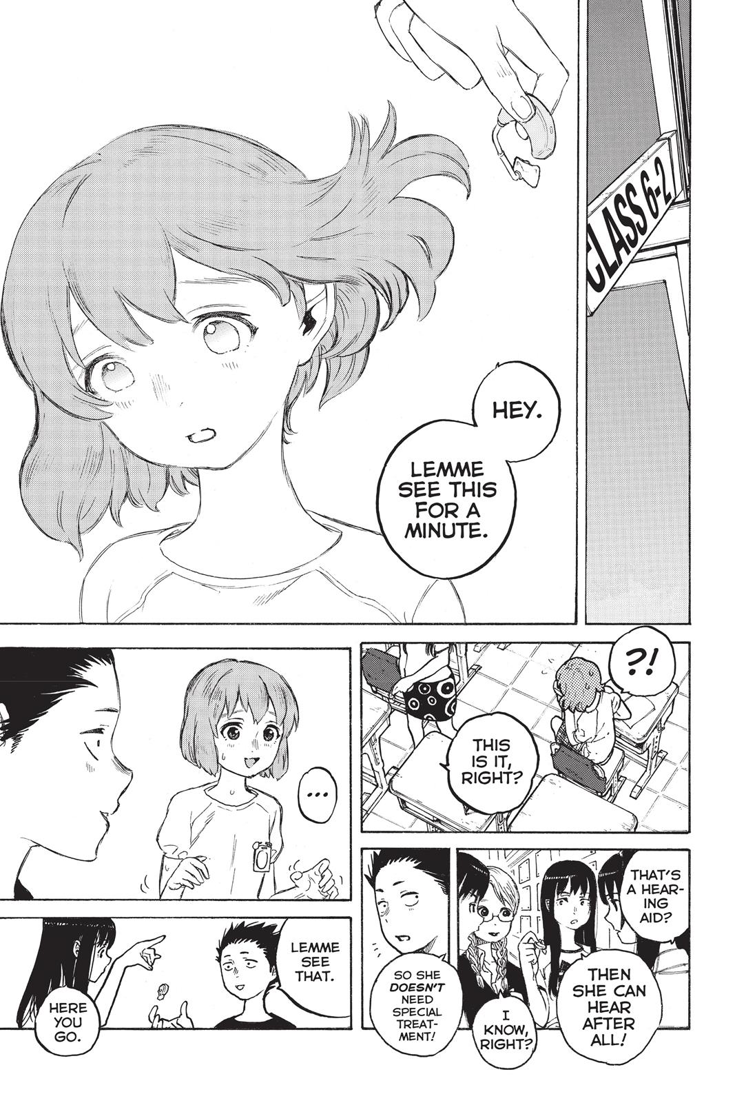 Read A Silent Voice EN Manga Online