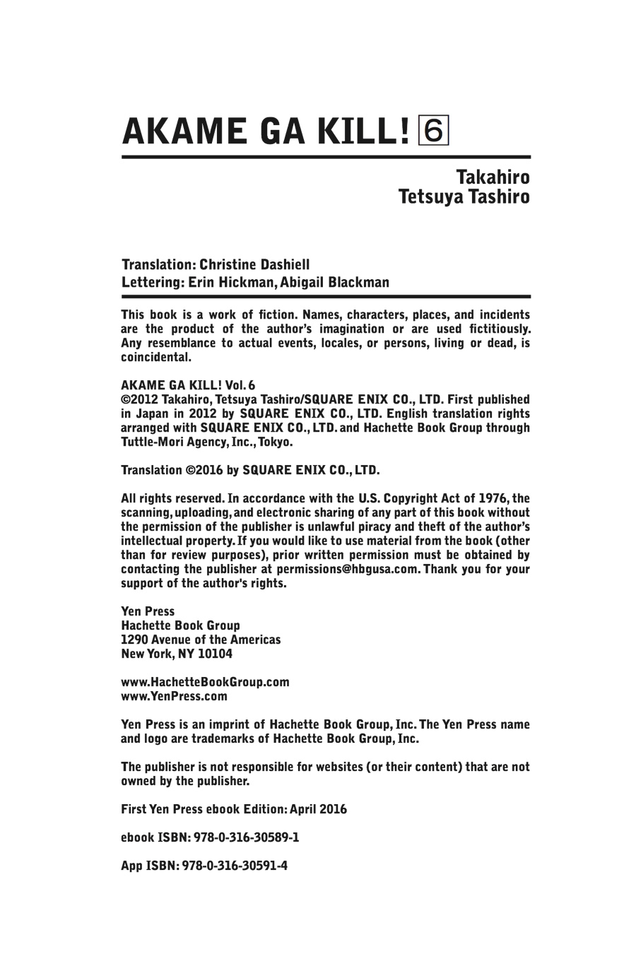 Read Akame ga Kill! EN Manga Online