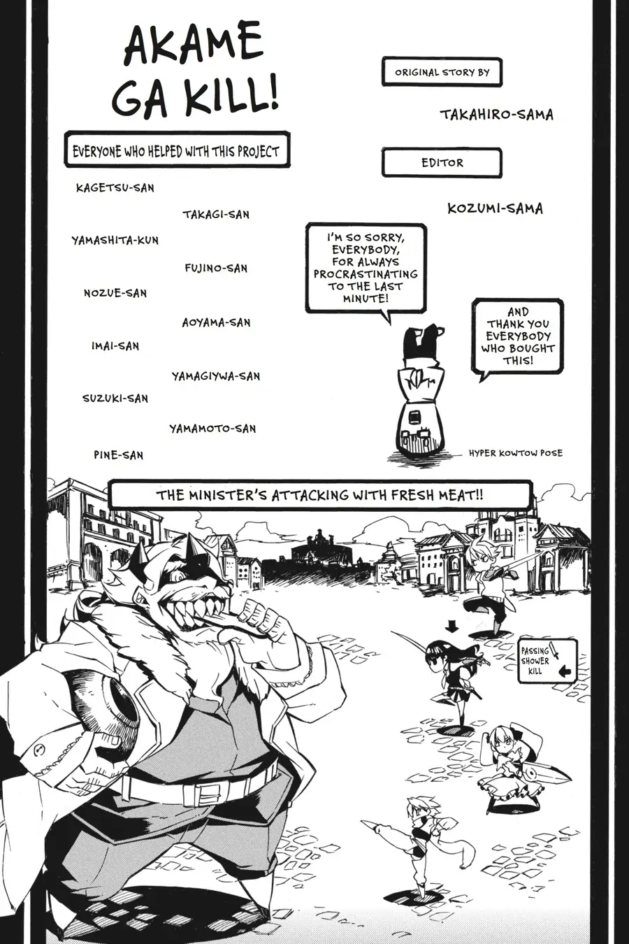 Read Akame ga Kill! EN Manga Online