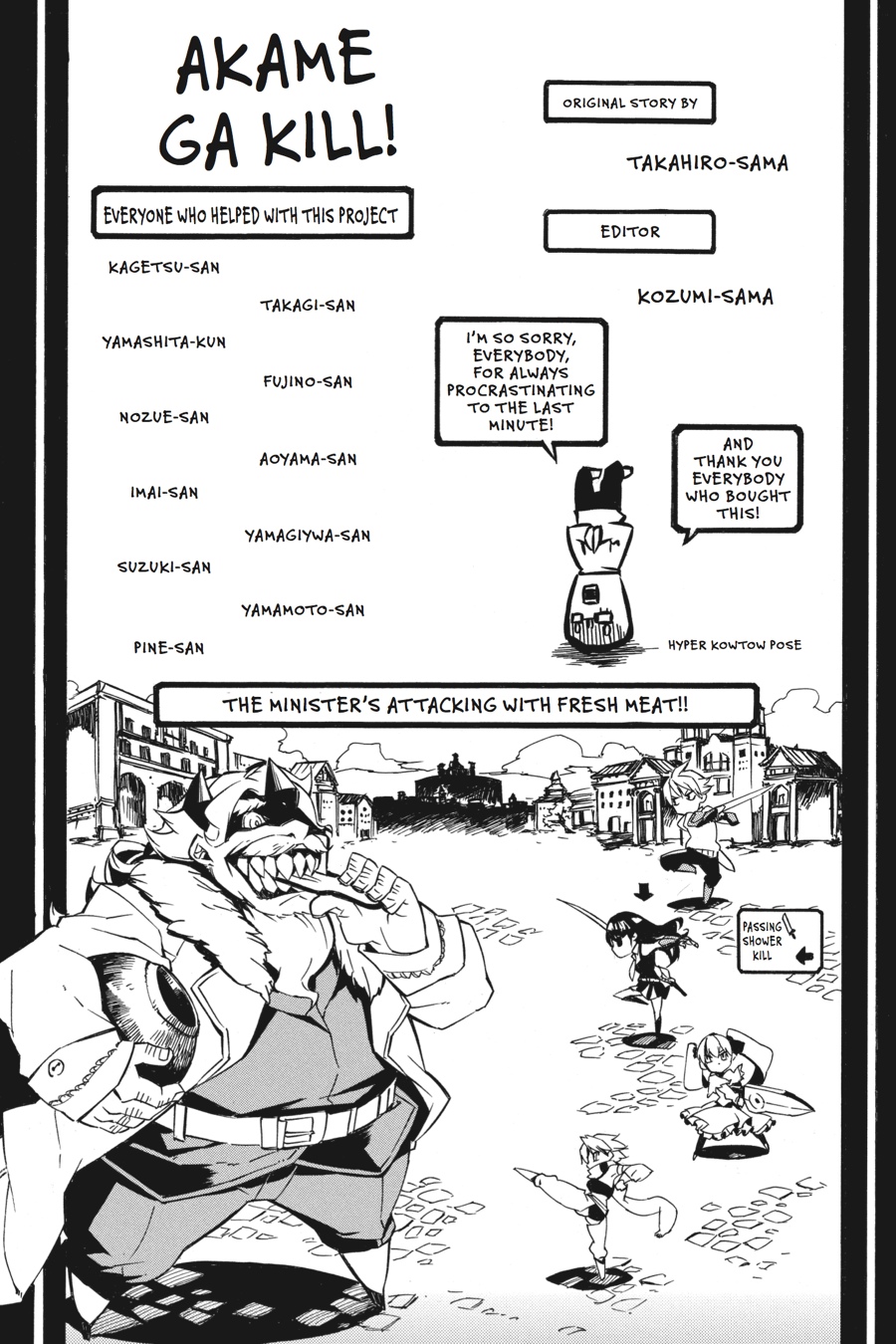 Read Akame ga Kill! EN Manga Online