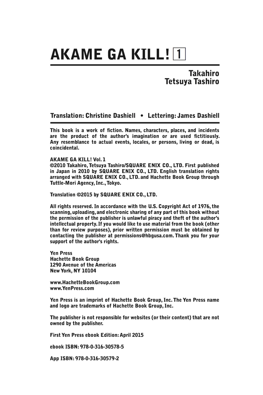 Read Akame ga Kill! EN Manga Online