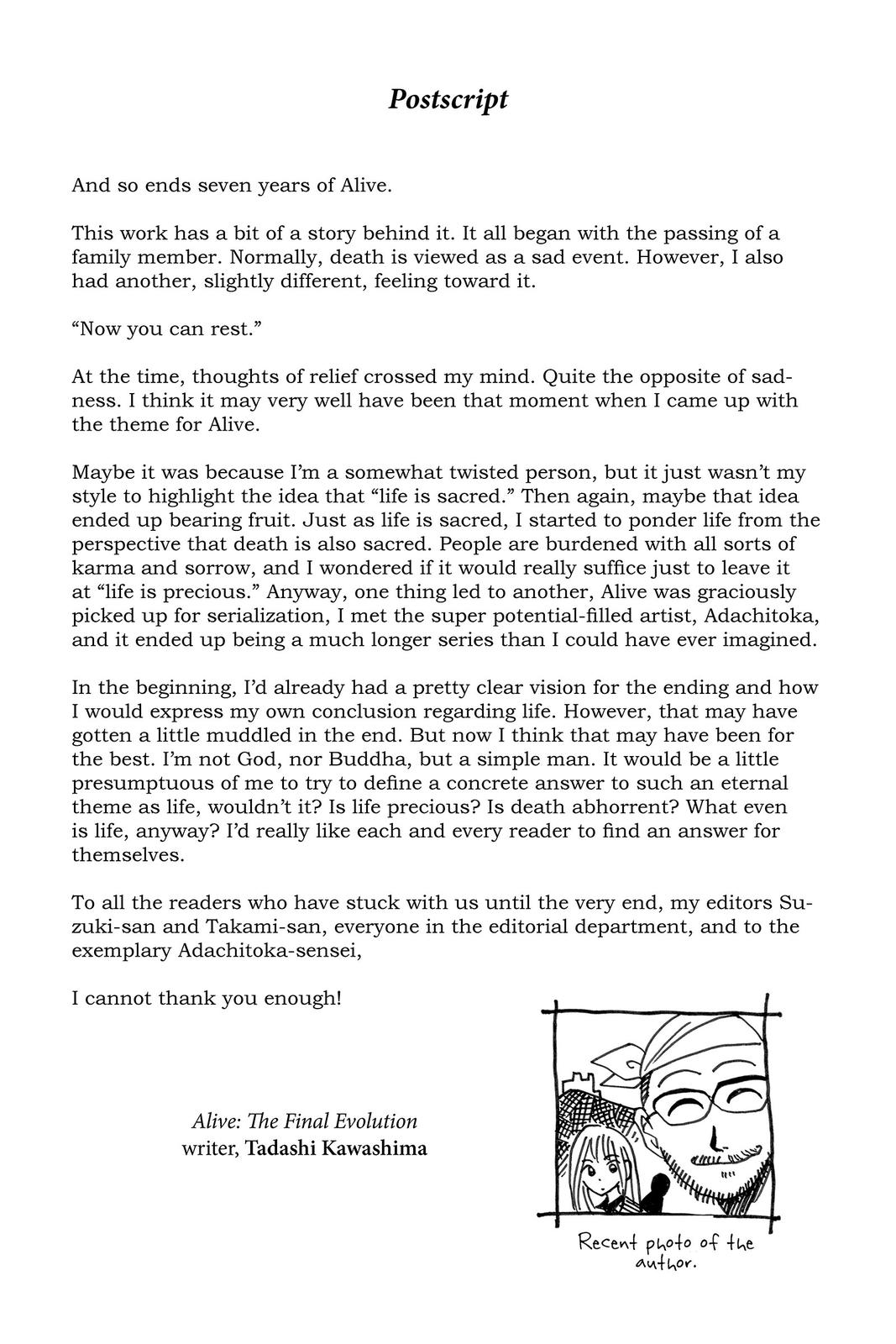 Read Alive_ The Final Evolution EN Manga Online