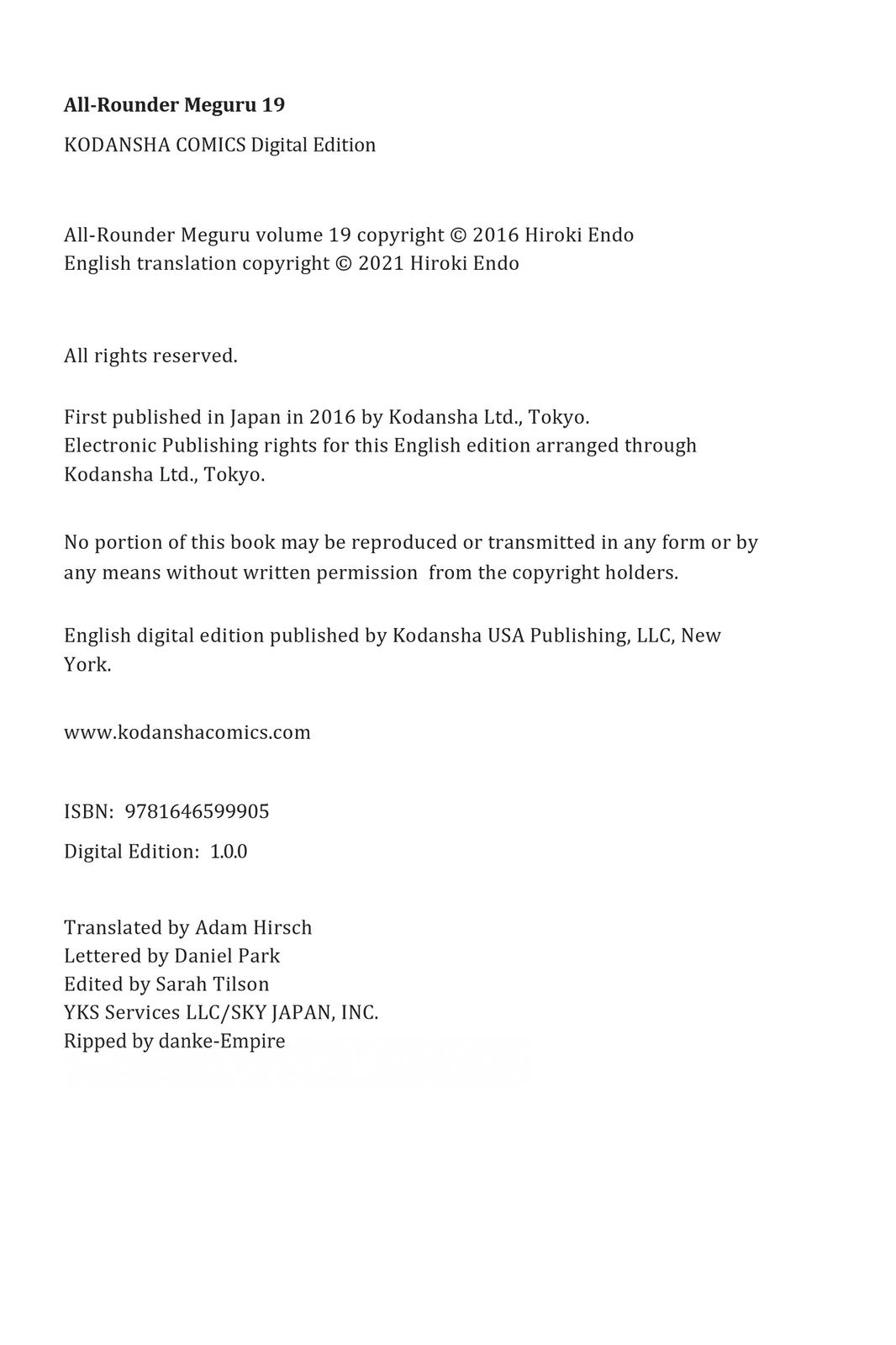 Read All Rounder Meguru EN Manga Online