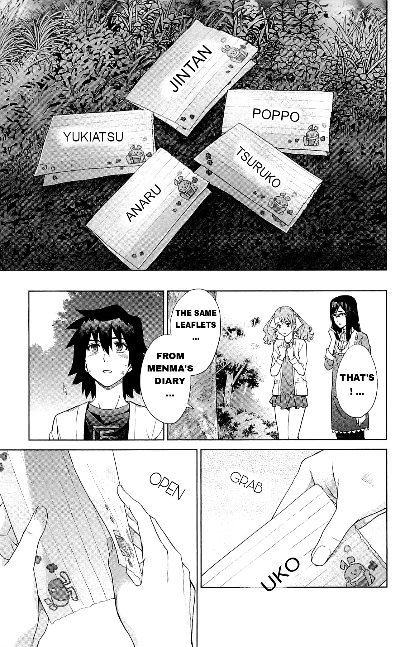 Read Ano Hi Mita Hana no Namae wo Bokutachi wa Mada Shiranai EN Manga Online