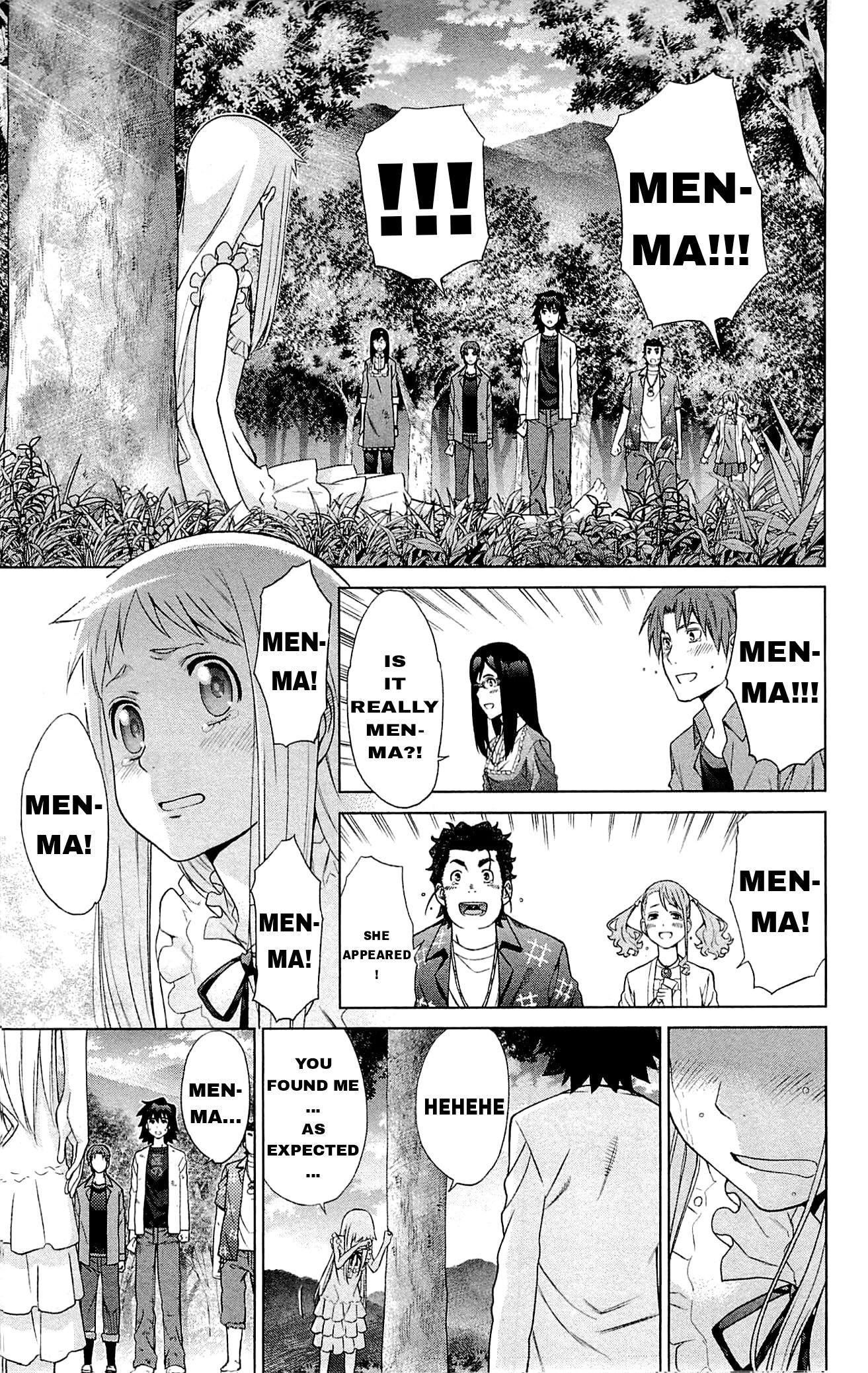 Read Ano Hi Mita Hana no Namae wo Bokutachi wa Mada Shiranai EN Manga Online