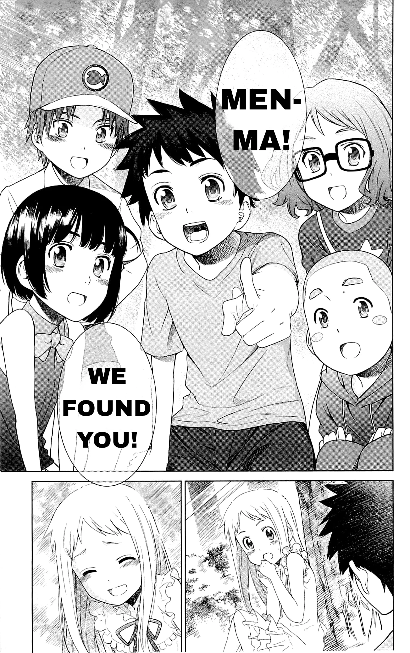 Read Ano Hi Mita Hana no Namae wo Bokutachi wa Mada Shiranai EN Manga Online