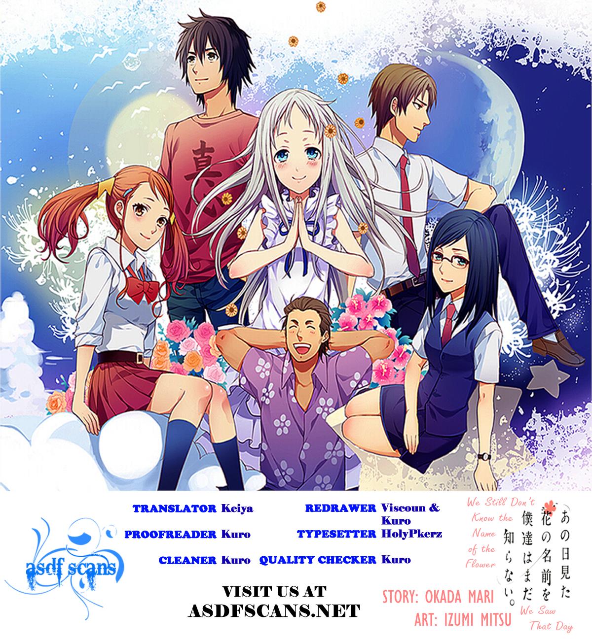 Read Ano Hi Mita Hana no Namae wo Bokutachi wa Mada Shiranai EN Manga Online