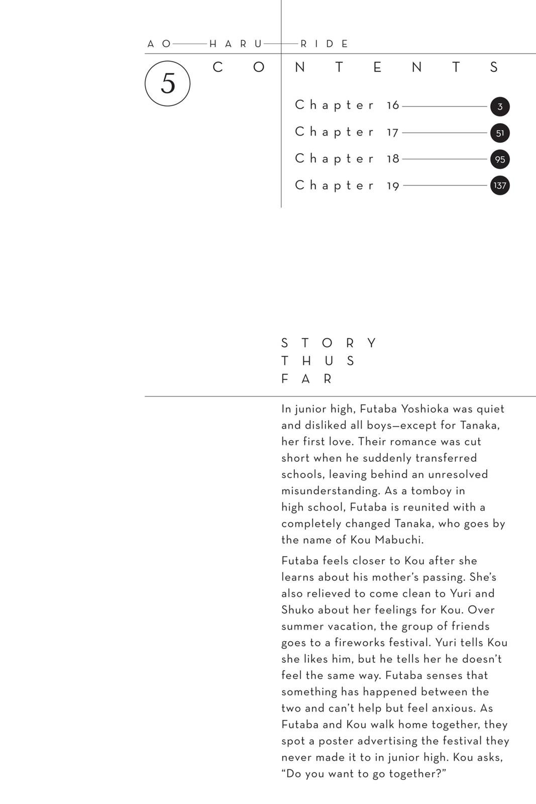 Read Ao Haru Ride EN Manga Online