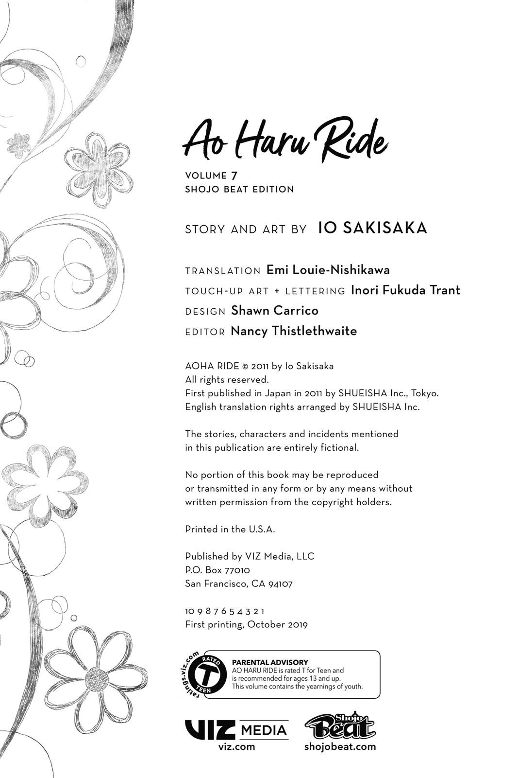 Read Ao Haru Ride EN Manga Online