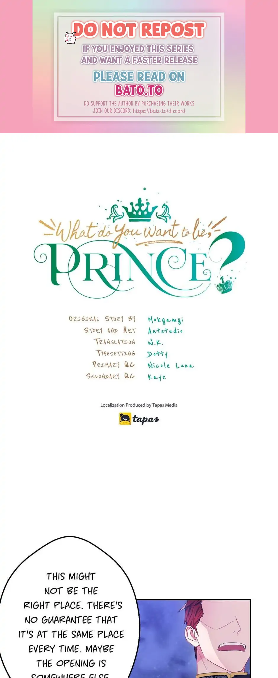 Read As You Wish, Prince EN Manga Online