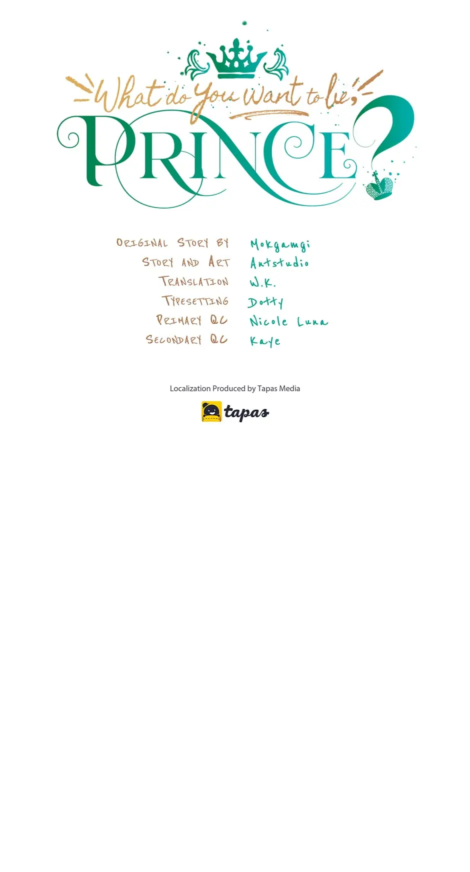 Read As You Wish, Prince EN Manga Online