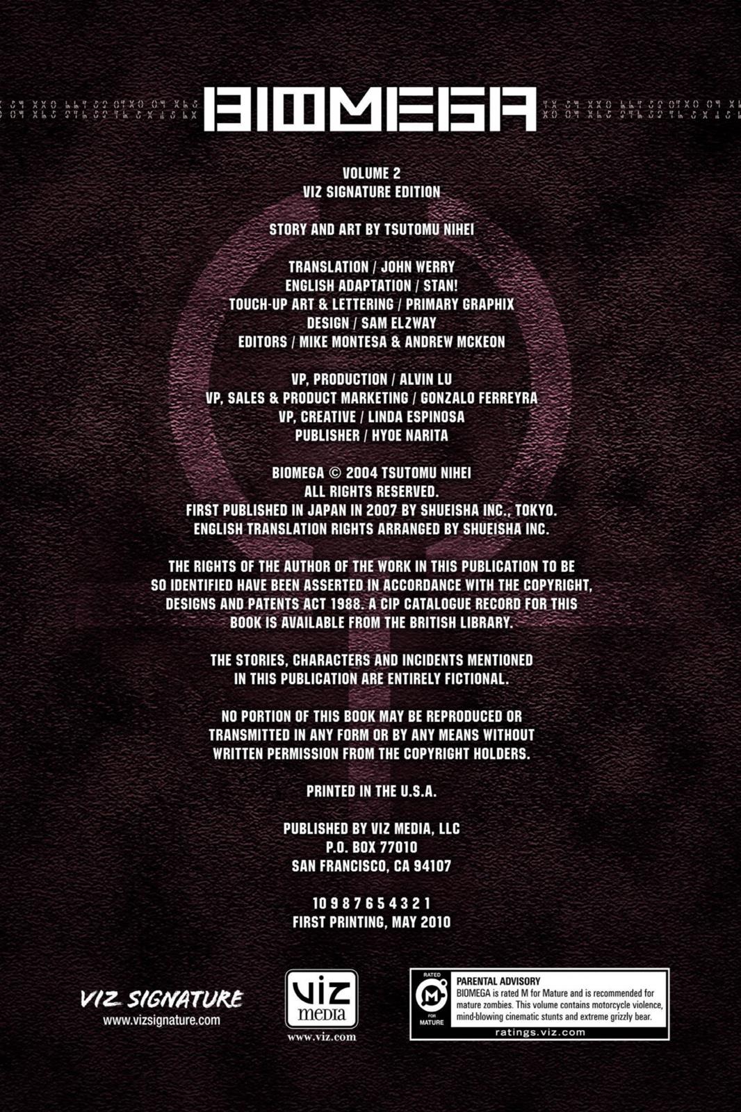 Read Biomega EN Manga Online