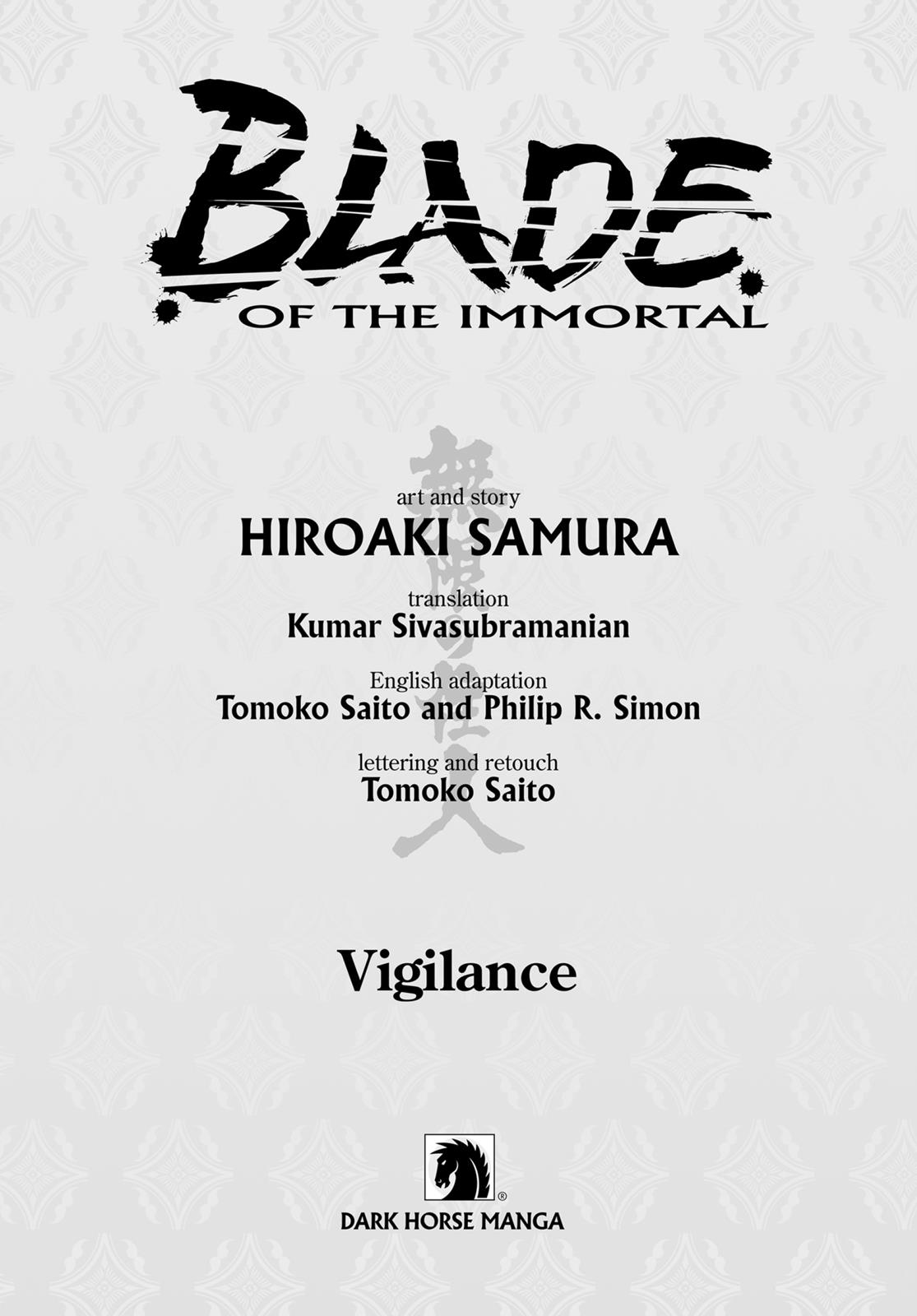 Read Blade of the Immortal EN Manga Online