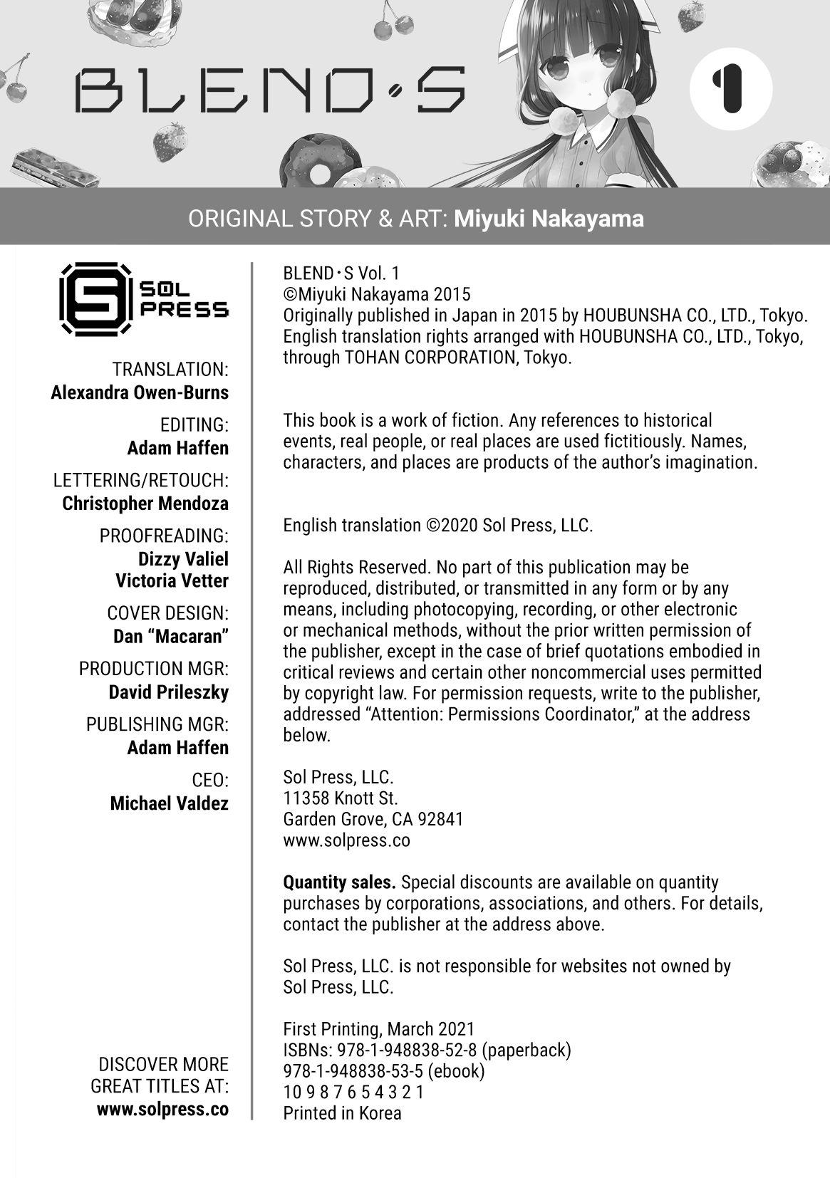 Read Blend S EN Manga Online