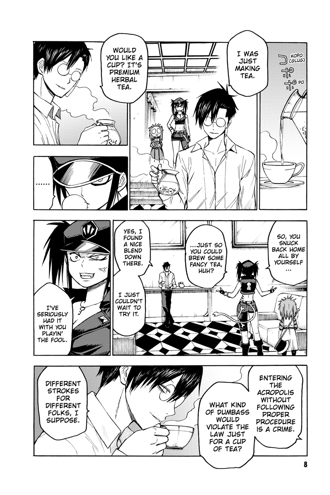 Read Blood Lad EN Manga Online