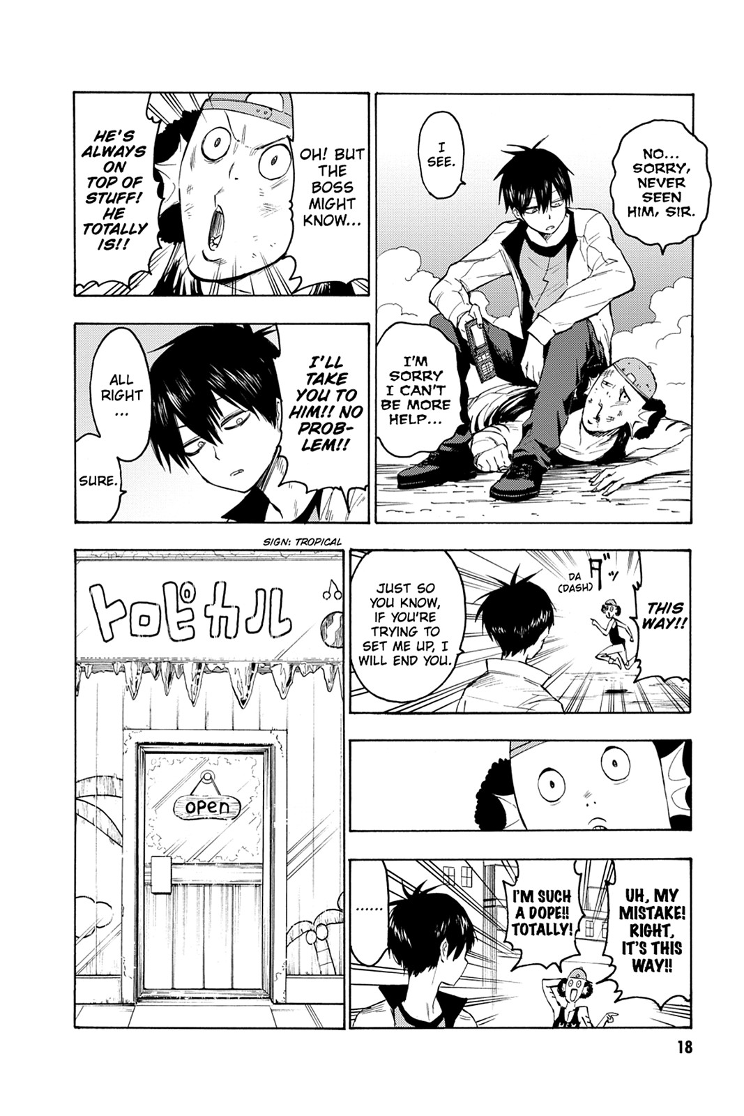 Read Blood Lad EN Manga Online