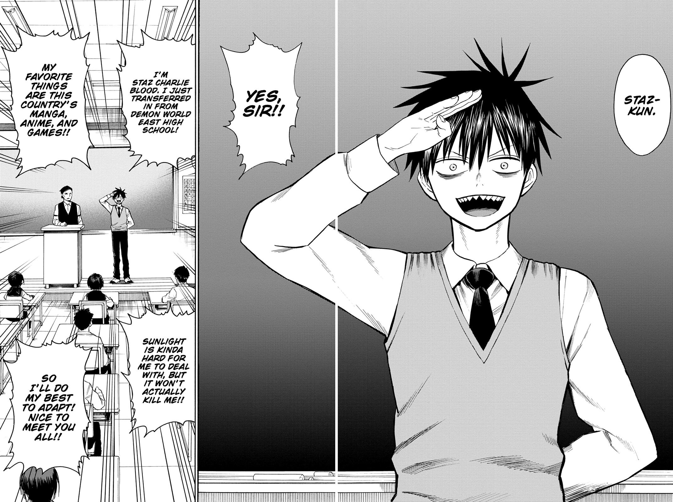 Read Blood Lad EN Manga Online