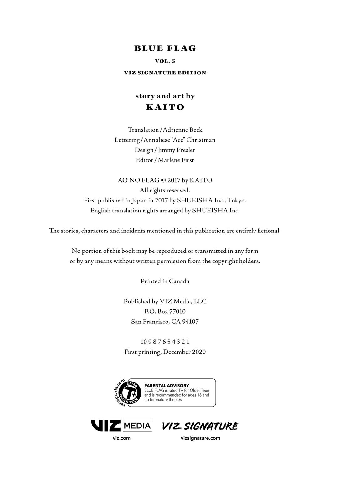 Read Blue Flag EN Manga Online