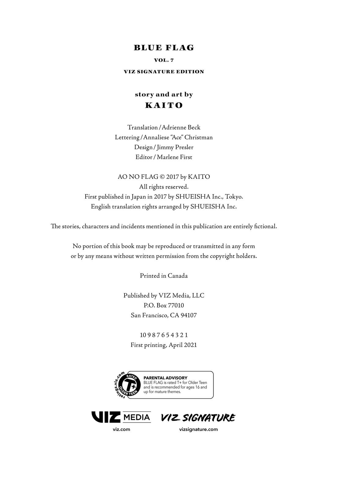 Read Blue Flag EN Manga Online