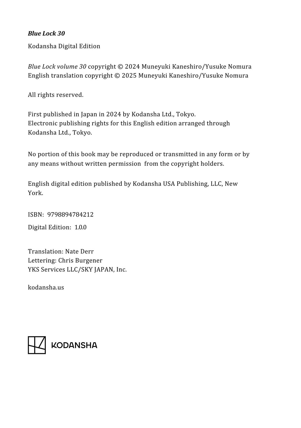 Read Blue Lock EN Manga Online