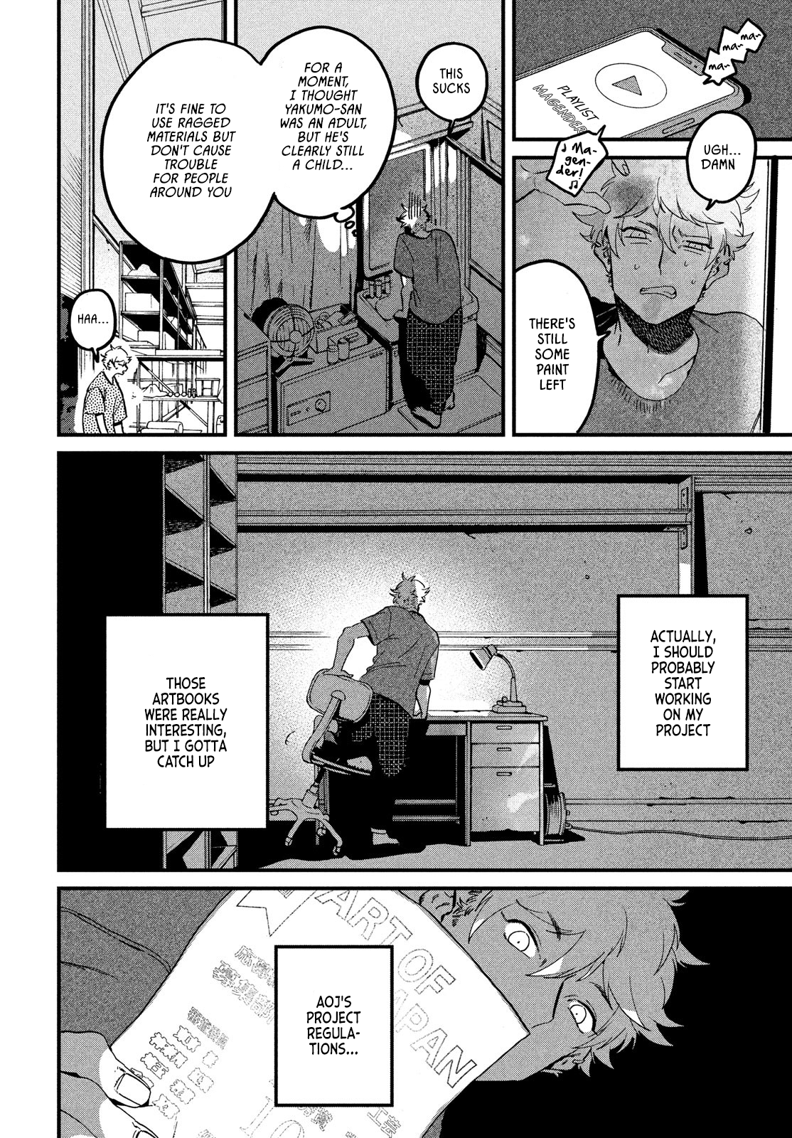 Read Blue Period EN Manga Online