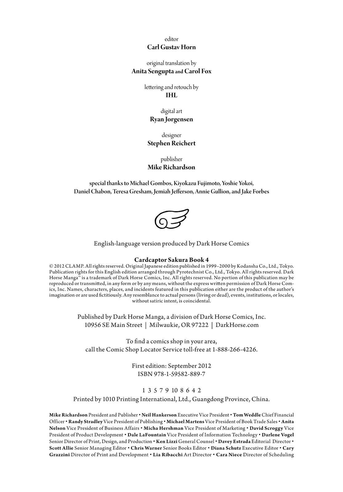 Read Cardcaptor Sakura EN Manga Online