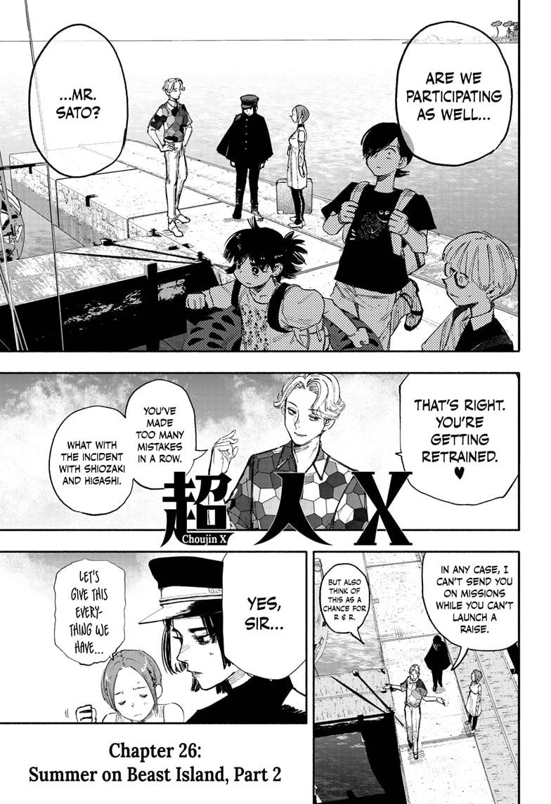 Read Choujin X EN Manga Online