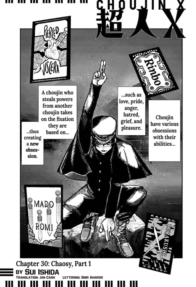 Read Choujin X EN Manga Online
