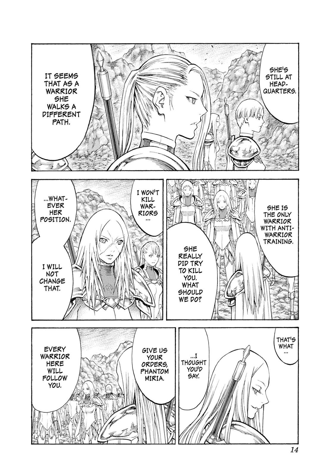 Read Claymore EN Manga Online