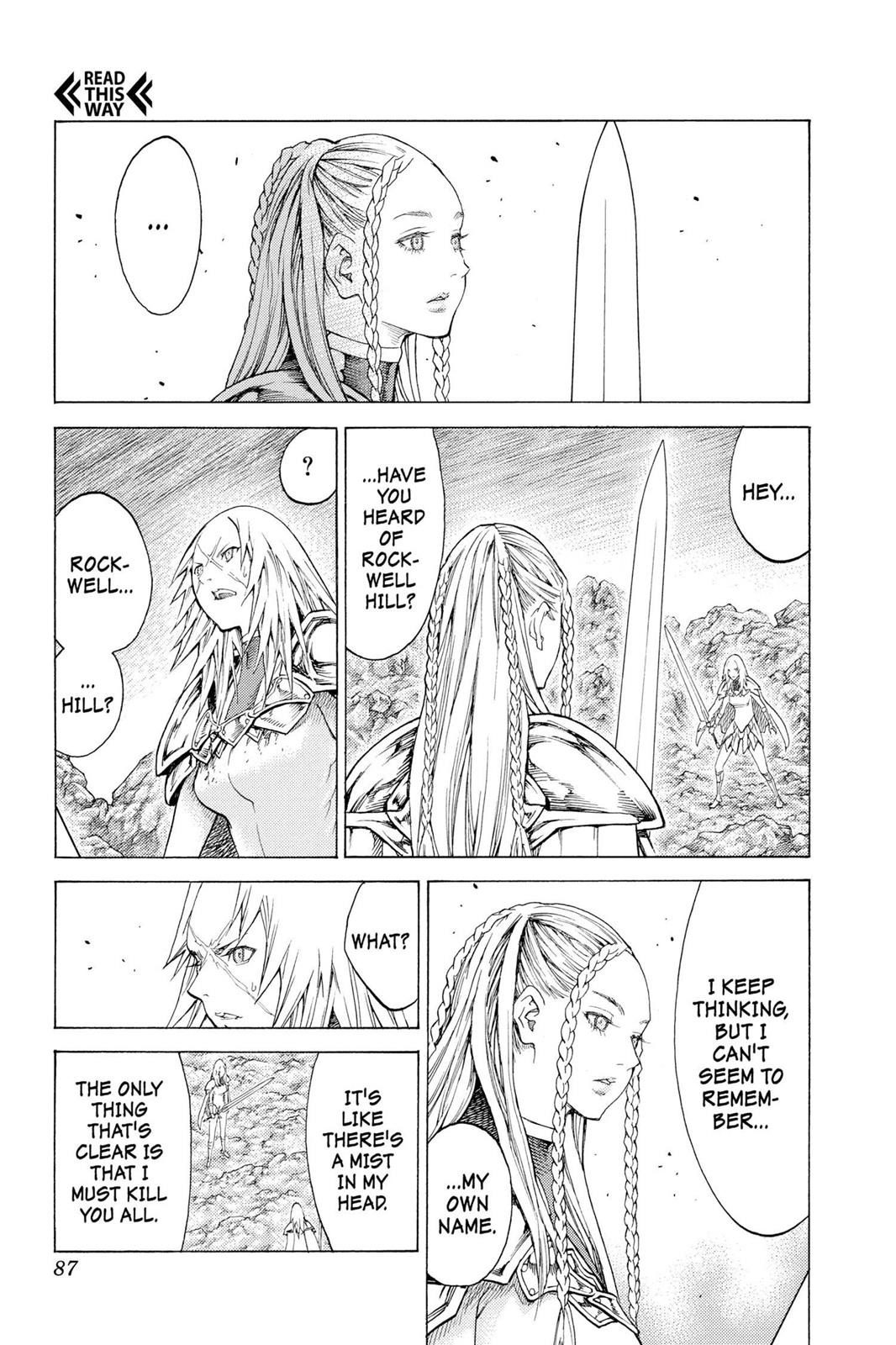 Read Claymore EN Manga Online
