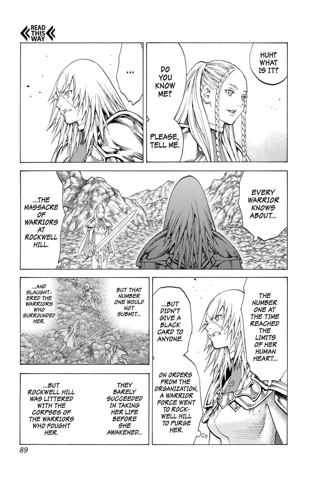 Read Claymore EN Manga Online
