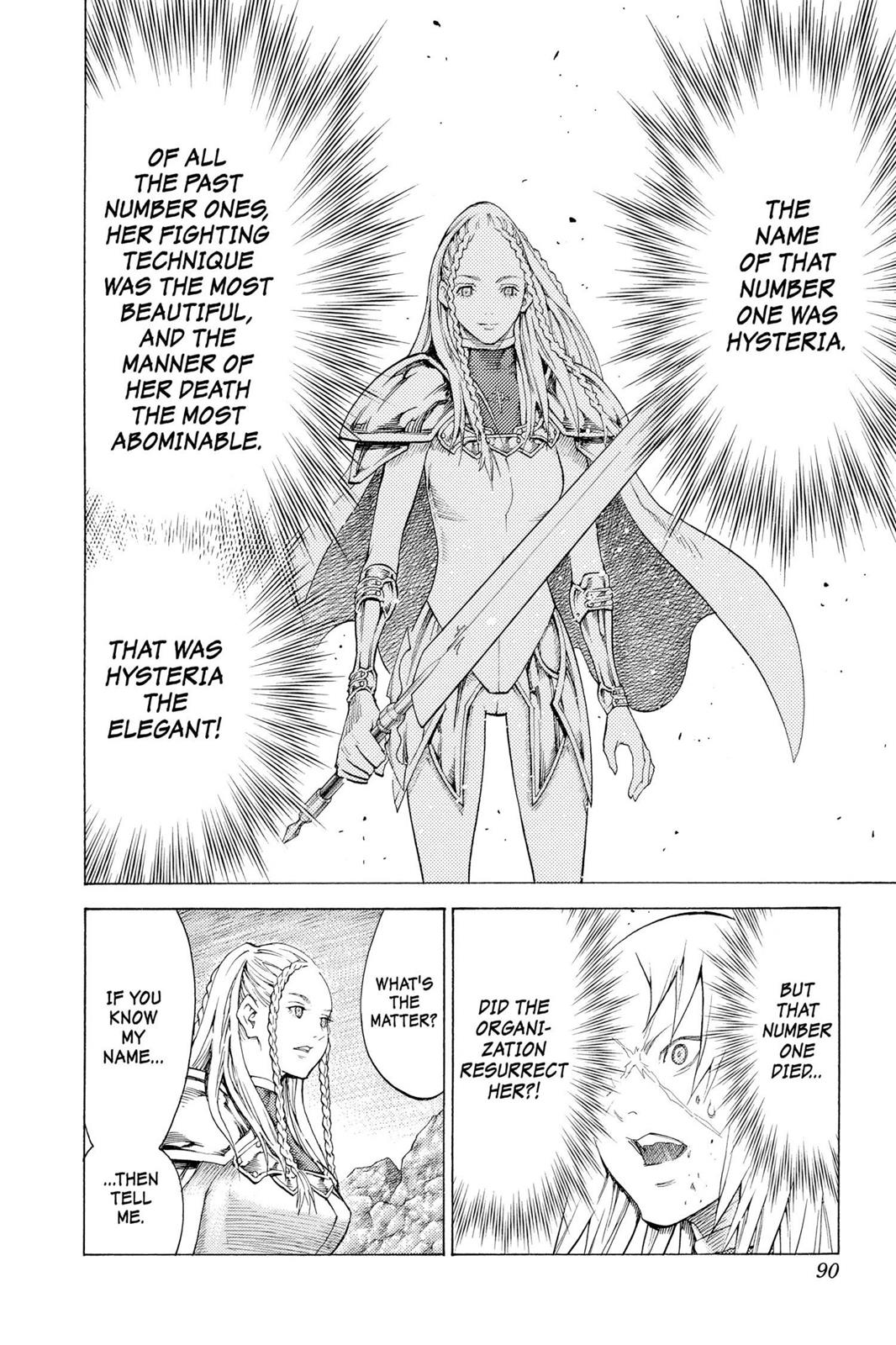 Read Claymore EN Manga Online