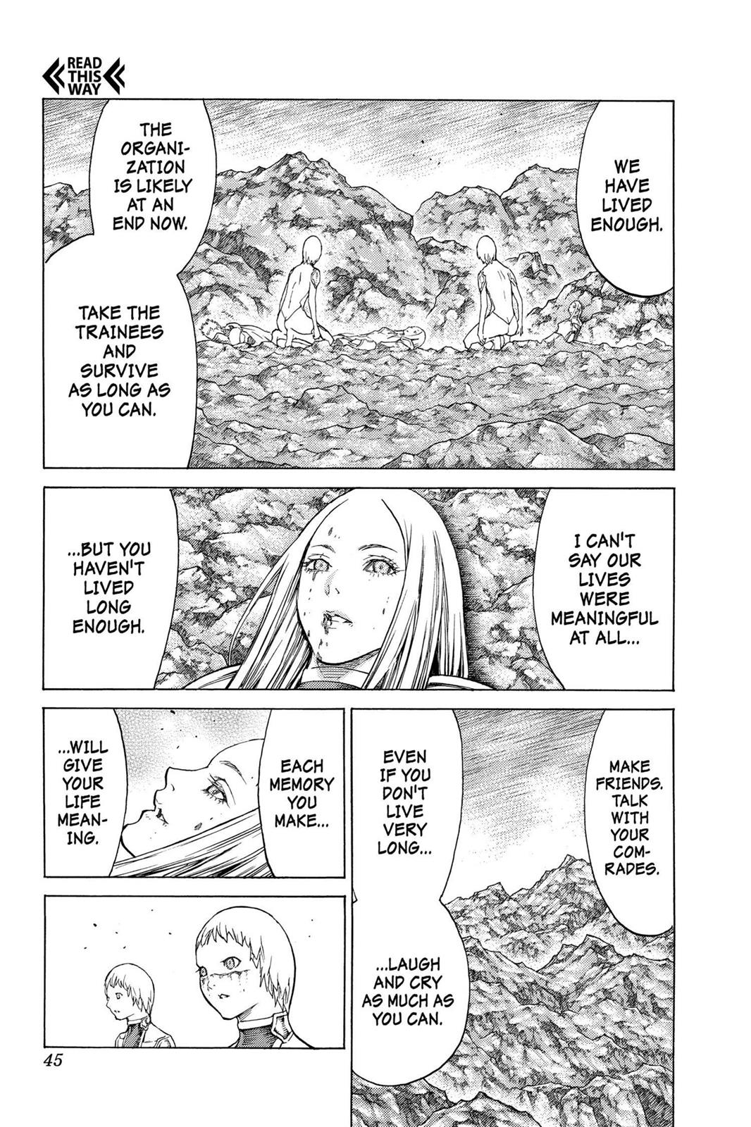 Read Claymore EN Manga Online