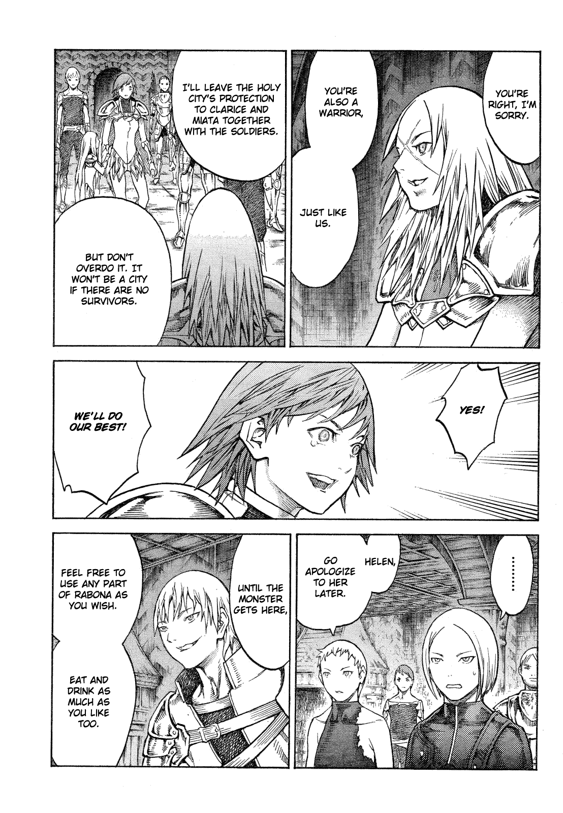 Read Claymore EN Manga Online