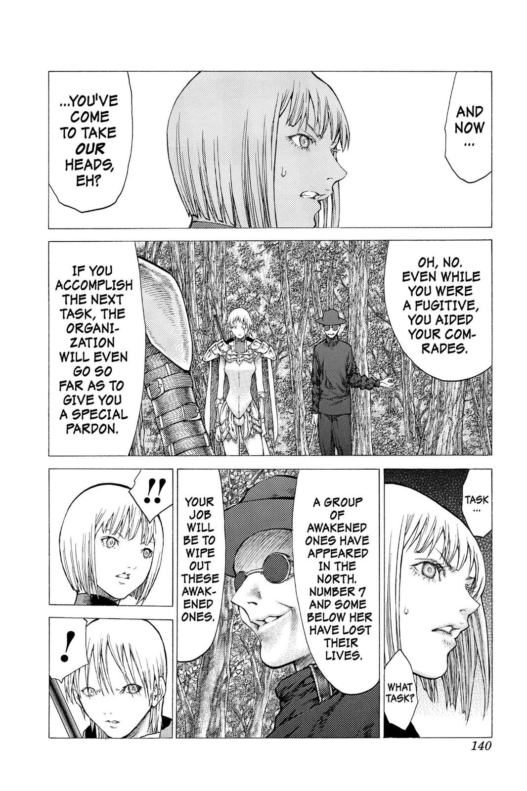Read Claymore EN Manga Online
