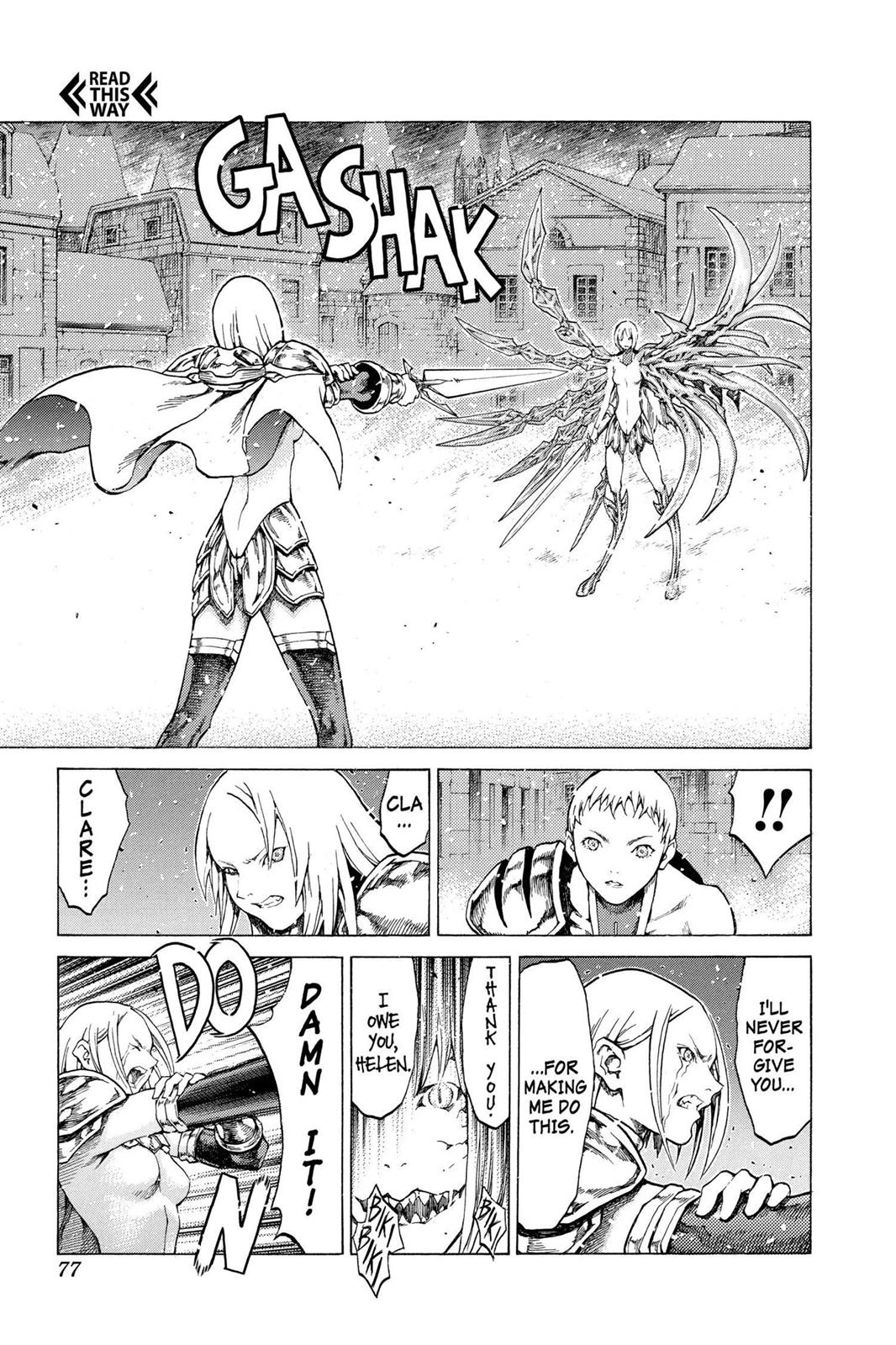 Read Claymore EN Manga Online