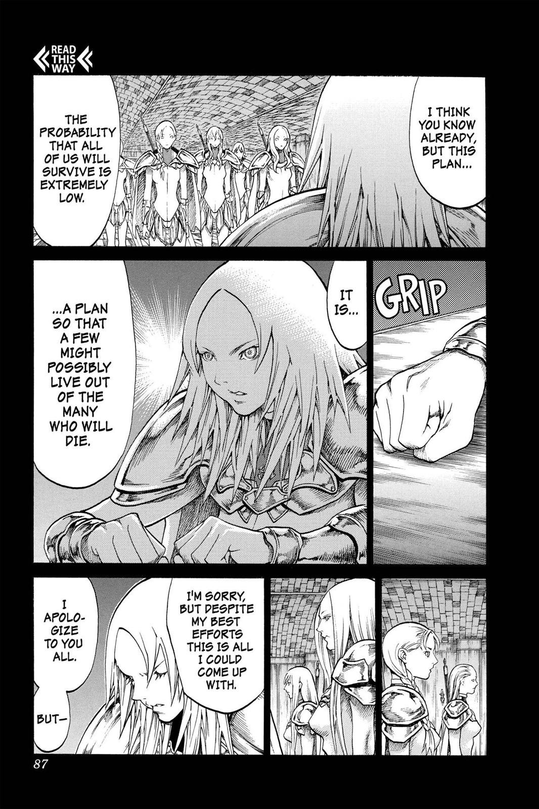 Read Claymore EN Manga Online