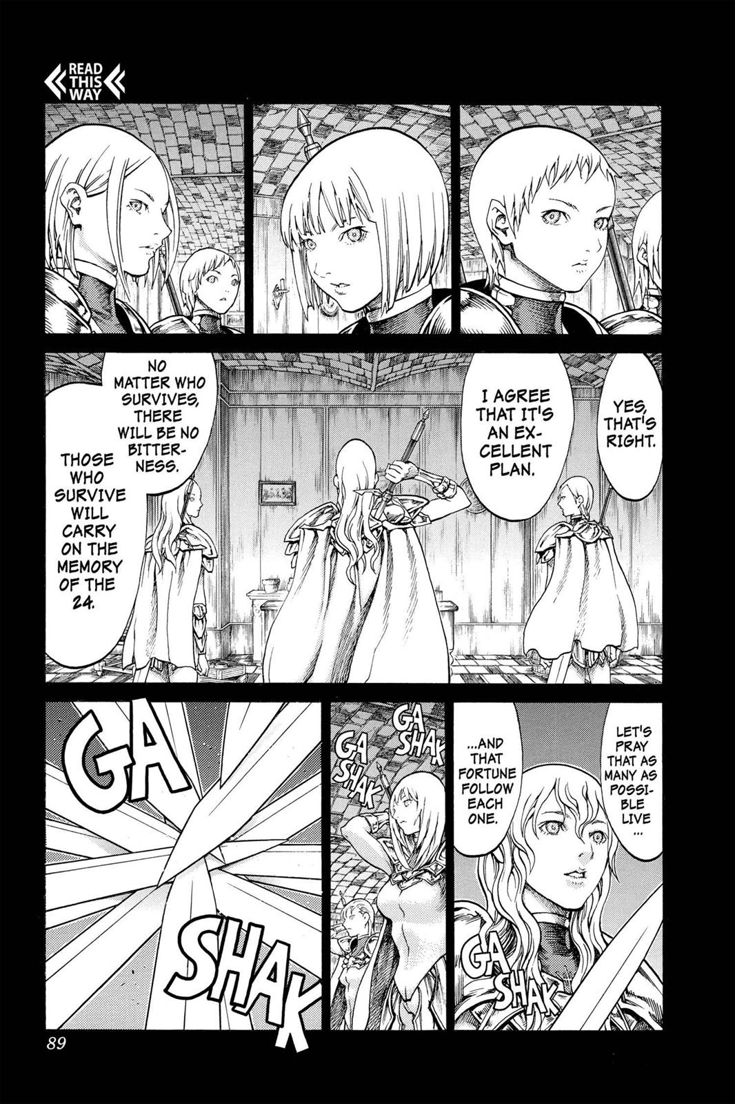 Read Claymore EN Manga Online