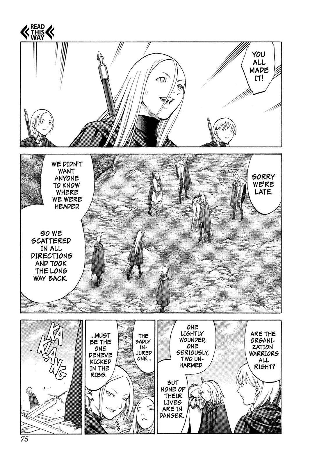 Read Claymore EN Manga Online
