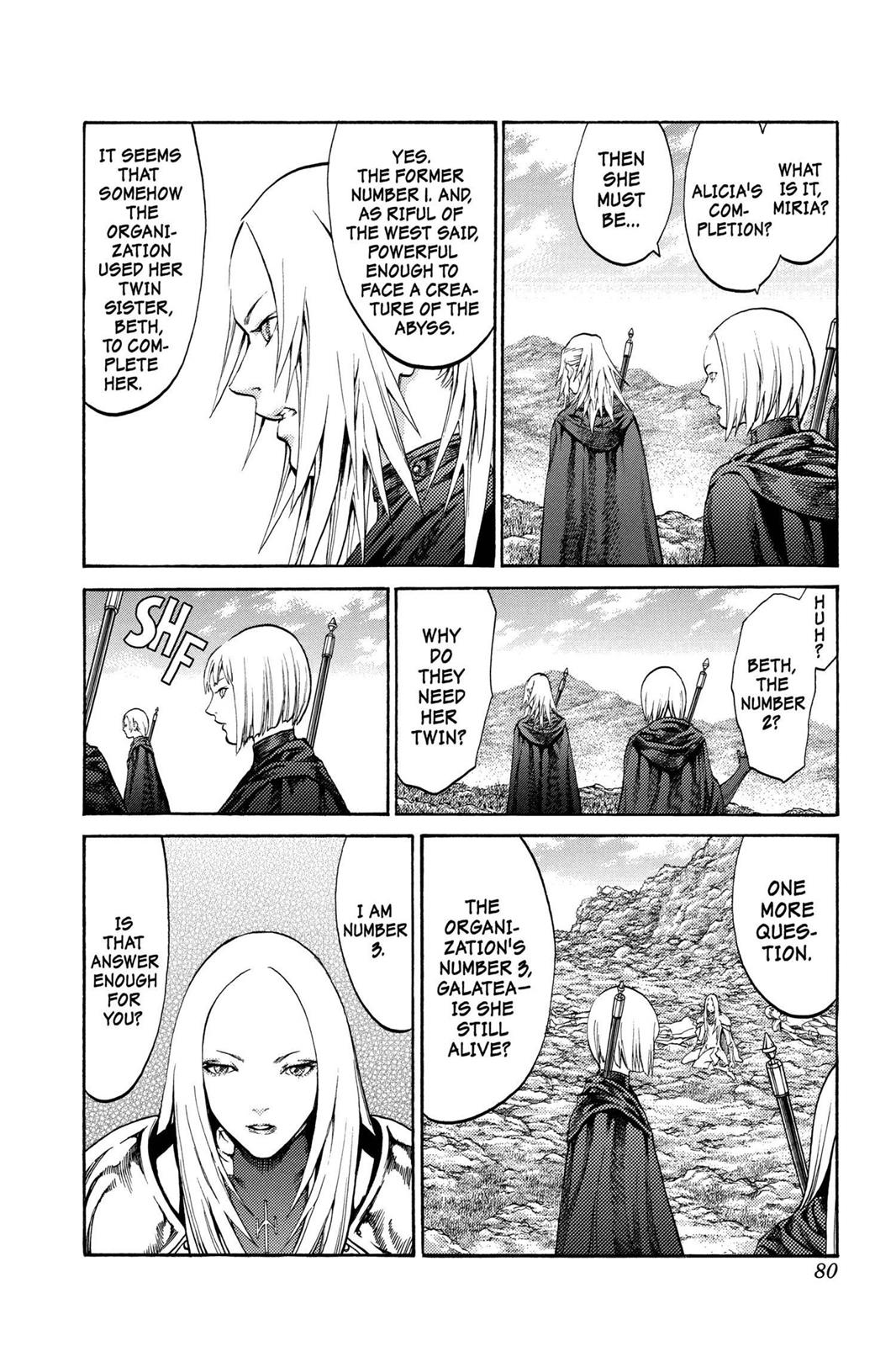 Read Claymore EN Manga Online