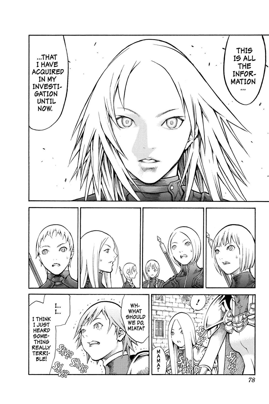 Read Claymore EN Manga Online