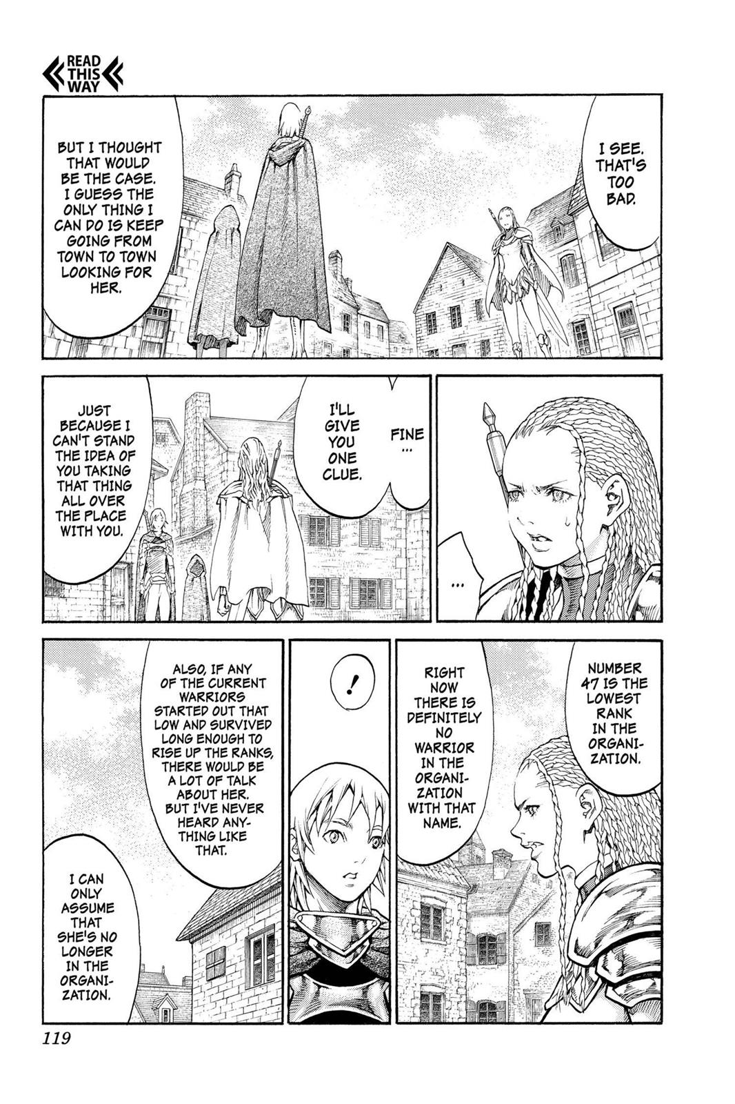 Read Claymore EN Manga Online