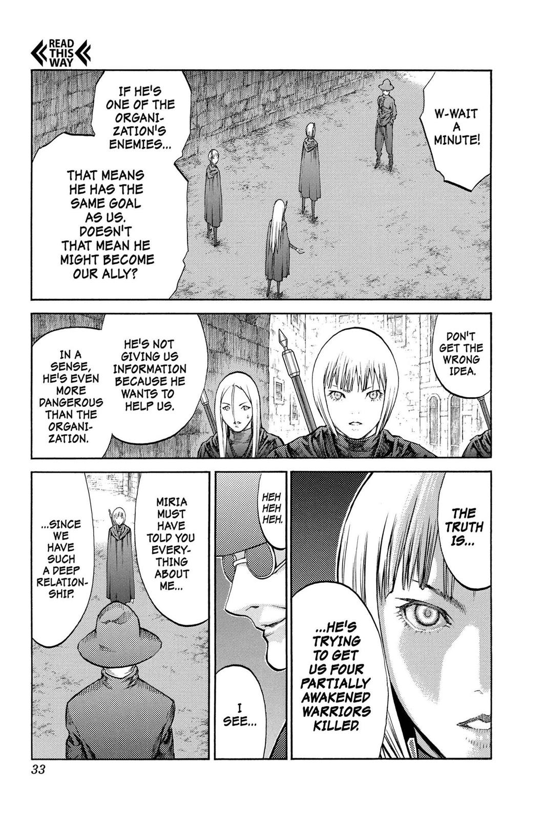 Read Claymore EN Manga Online