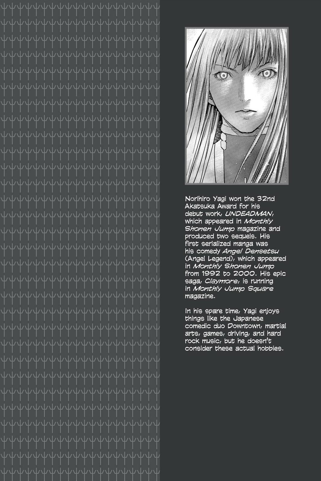 Read Claymore EN Manga Online