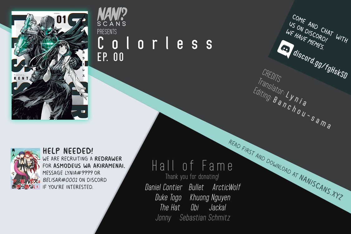 Read Colorless EN Manga Online