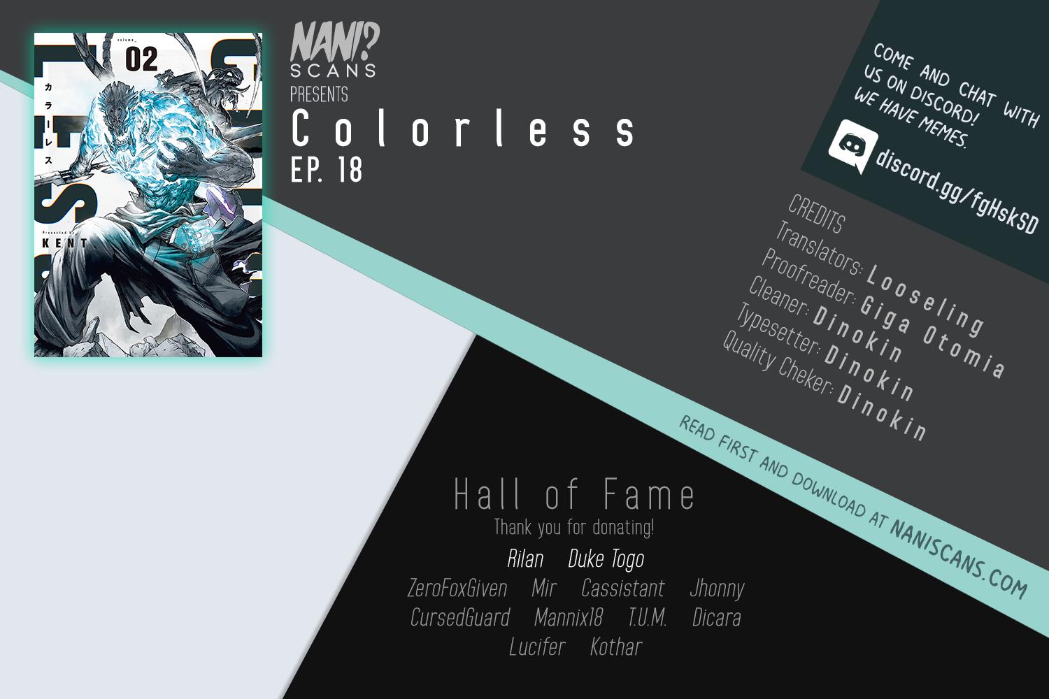 Read Colorless EN Manga Online