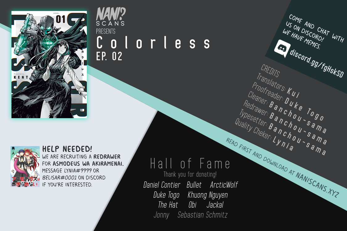 Read Colorless EN Manga Online