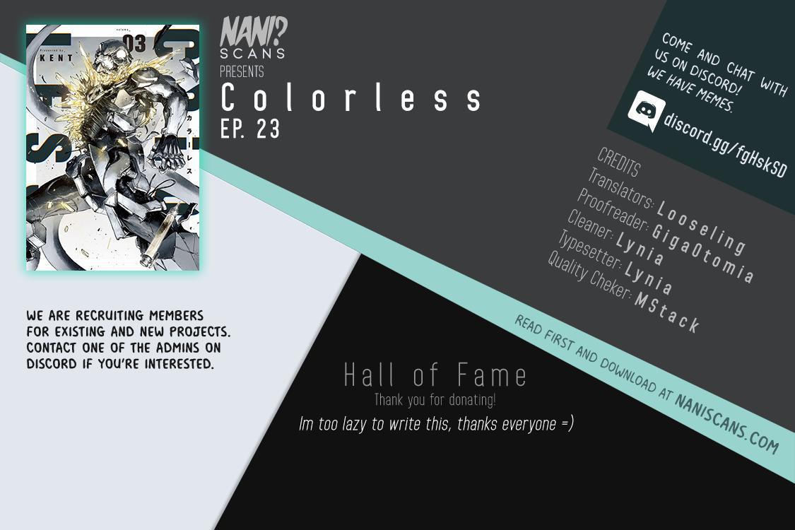 Read Colorless EN Manga Online